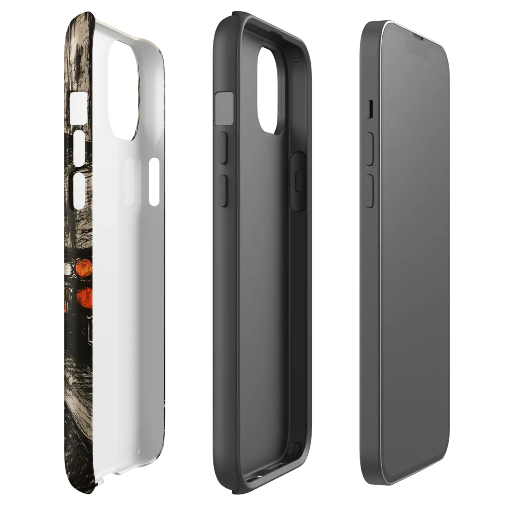 Cityscape of Solitude | Phone Case |  14 Plus | Tough Case | Glossy