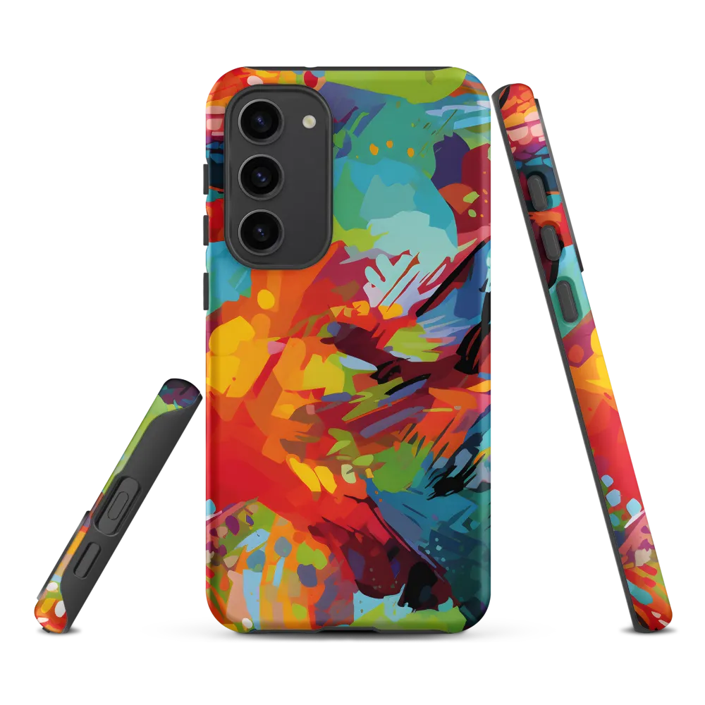 Colorful Lizard: An Abstract Adventure
