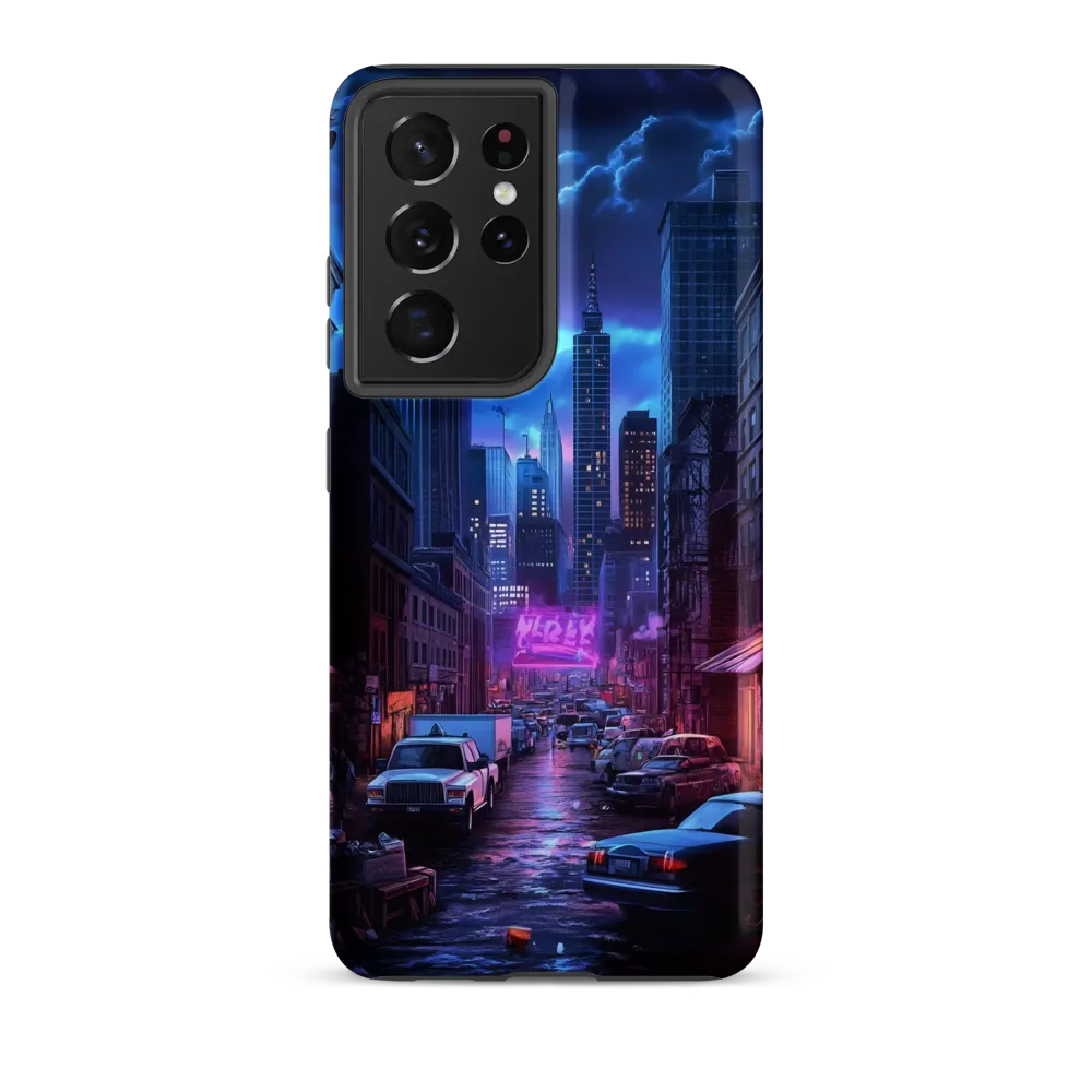 Urban Mystique: A Cyberpunk Night