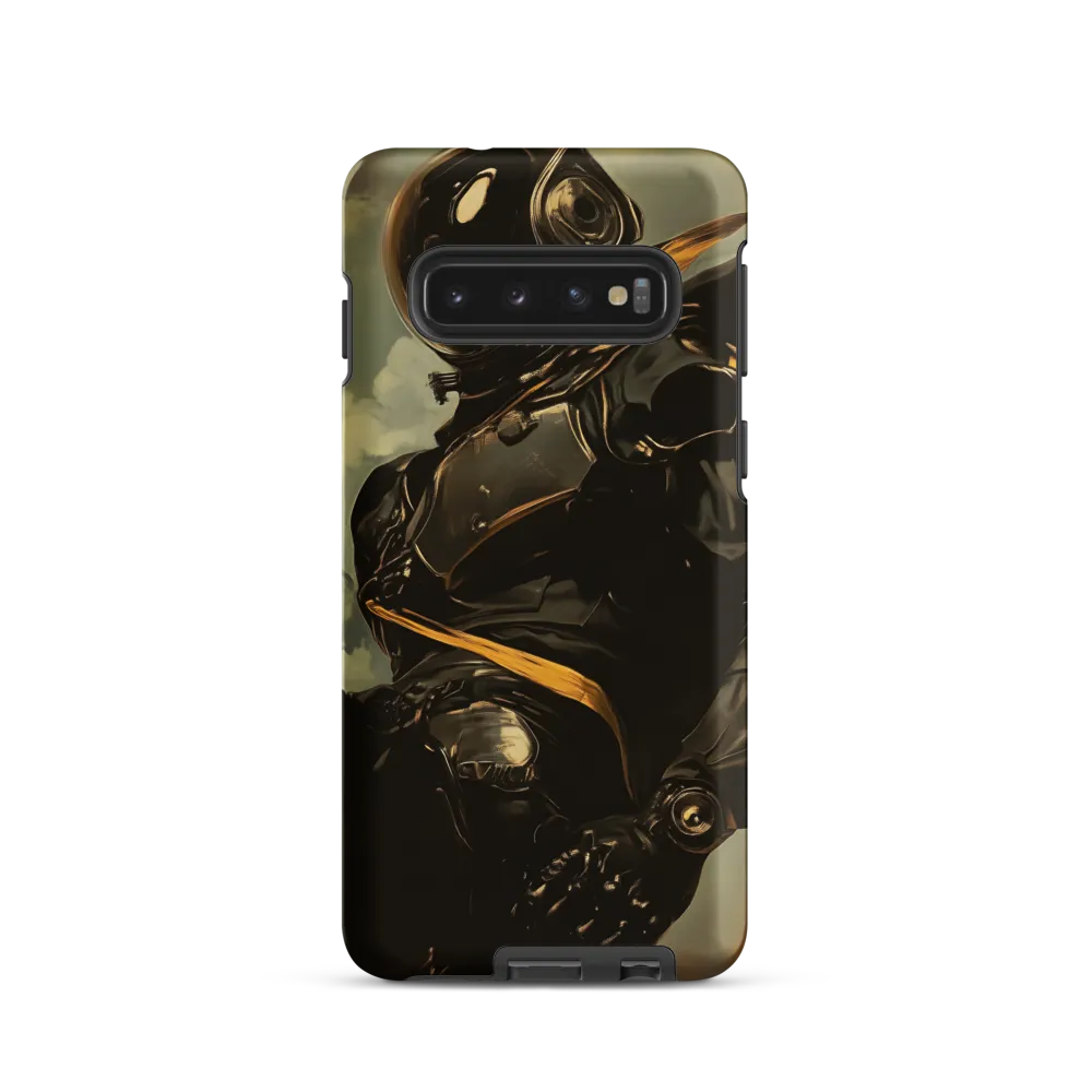 Ethereal Explorer: The Enigmatic Astronaut | Phone Case |  S10 | Tough Case | Matte