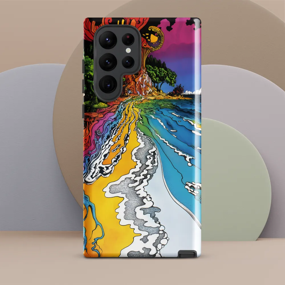 Ethereal Flow: A Psychedelic Landscape