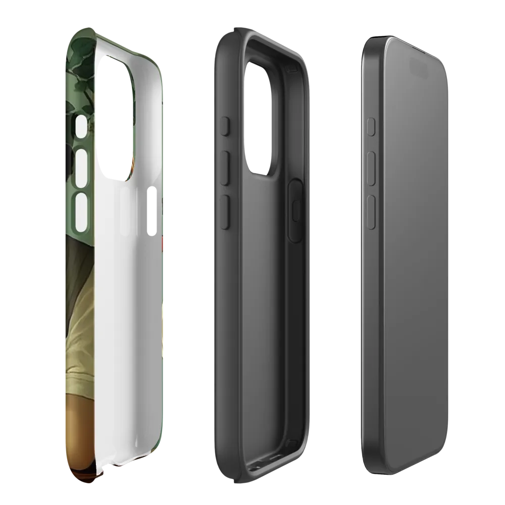 Whispers of Serenity | Phone Case |  15 Pro | Tough Case | Matte