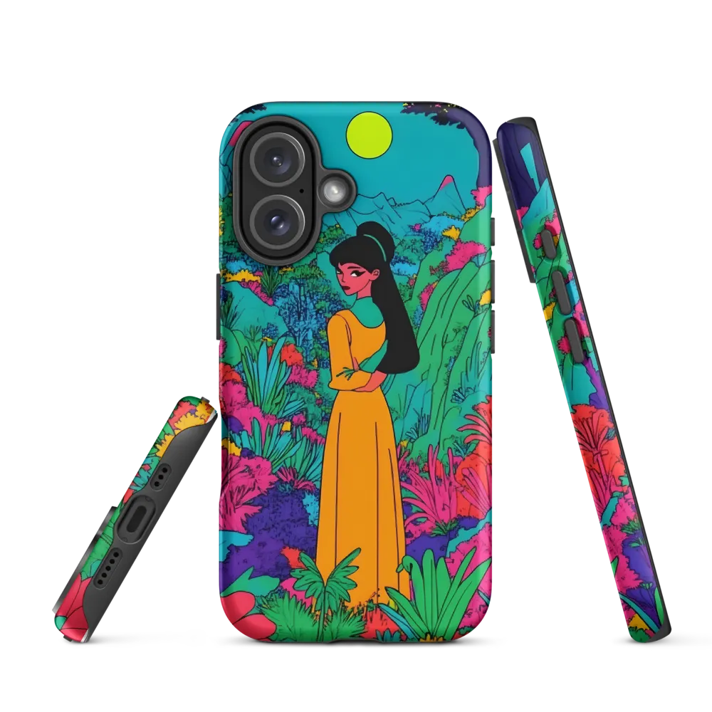 Ethereal Serenity in a Psychedelic Landscape | Phone Case