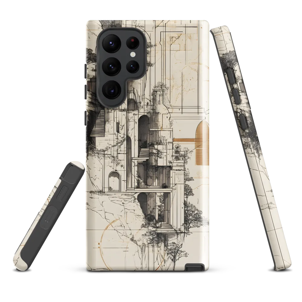 Ethereal Architectures | Phone Case |  S22 Ultra | Tough Case | Glossy