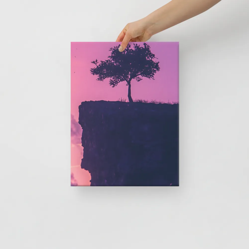 Solitude on the Edge | Canvas | 12″×16″
