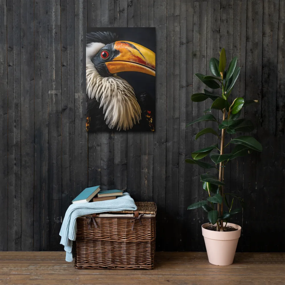 Majestic Hornbill Portrait