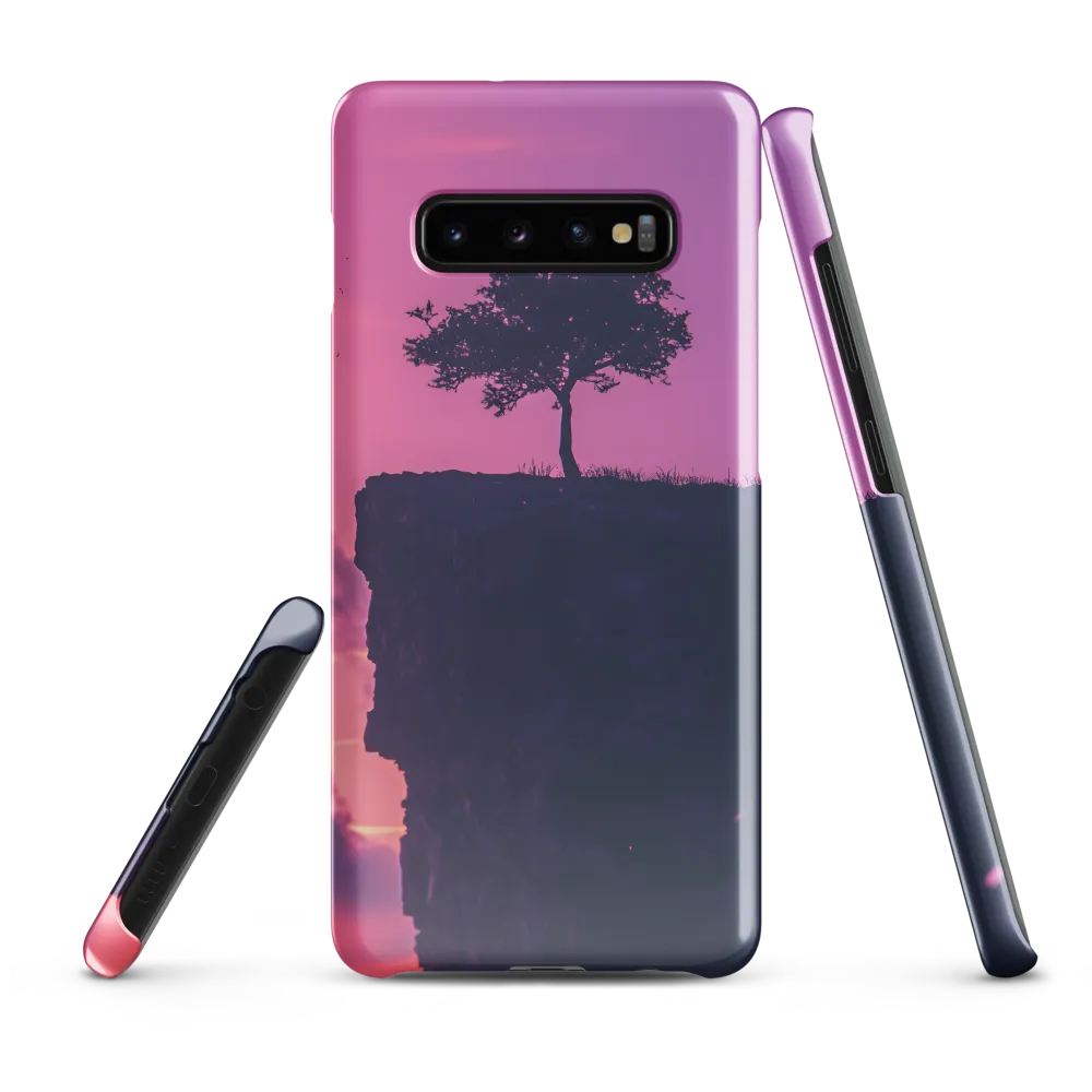 Solitude on the Edge | Phone Case |  S10 Plus | Snap Case | Glossy