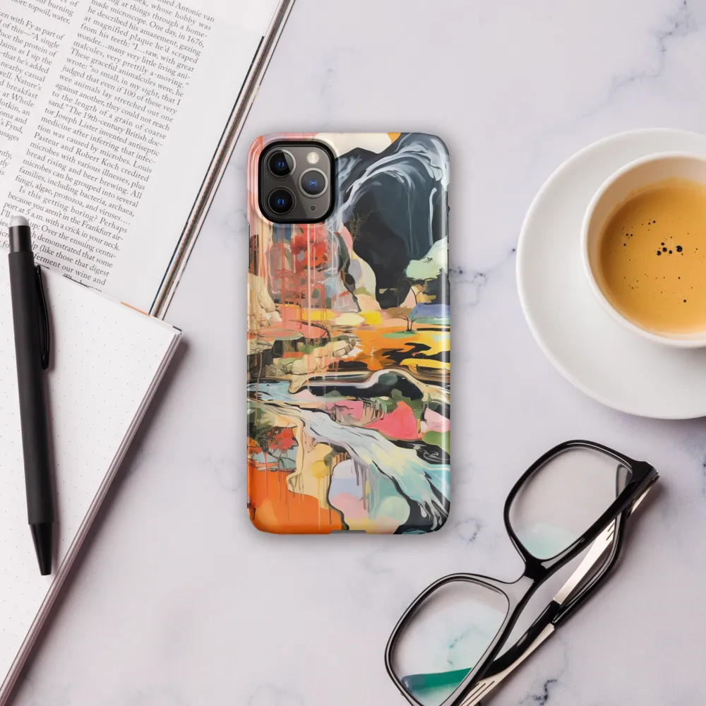 Ethereal Landscapes: A Symphony of Color | Phone Case |  11 Pro Max | Snap Case | Glossy