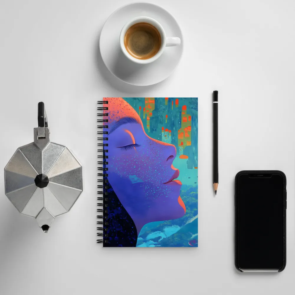 Serene Reflection | Spiral Notebook