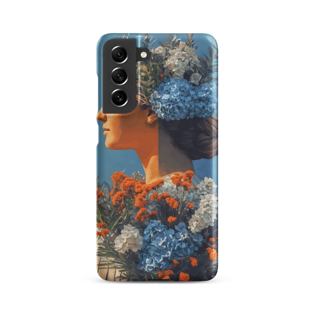 Floral Reverie: A Portrait of Serenity