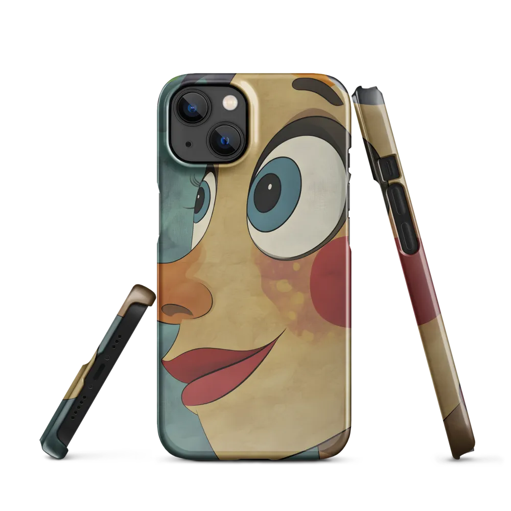 Whimsical Portrait of Playfulness | Phone Case |  13 | Snap Case | Glossy