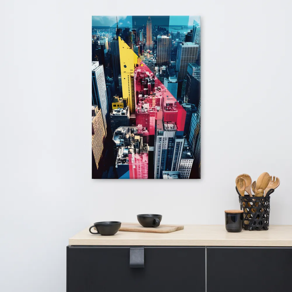 Dynamic Urban Symphony | Canvas | 24″×36″