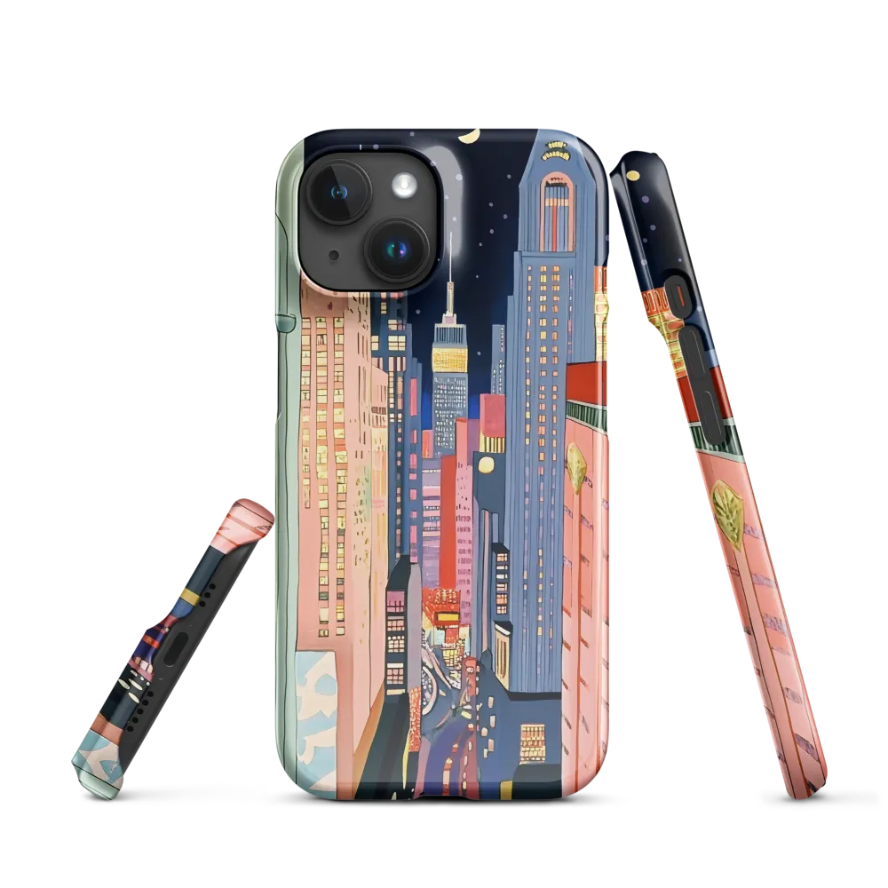 Urban Dreamscape: A Pop Art Night | Phone Case |  15 | Snap Case | Glossy