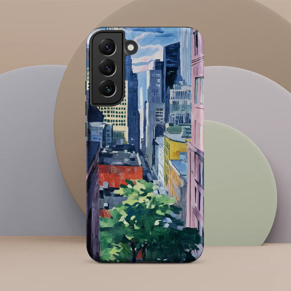 Urban Symphony: A Cityscape in Color