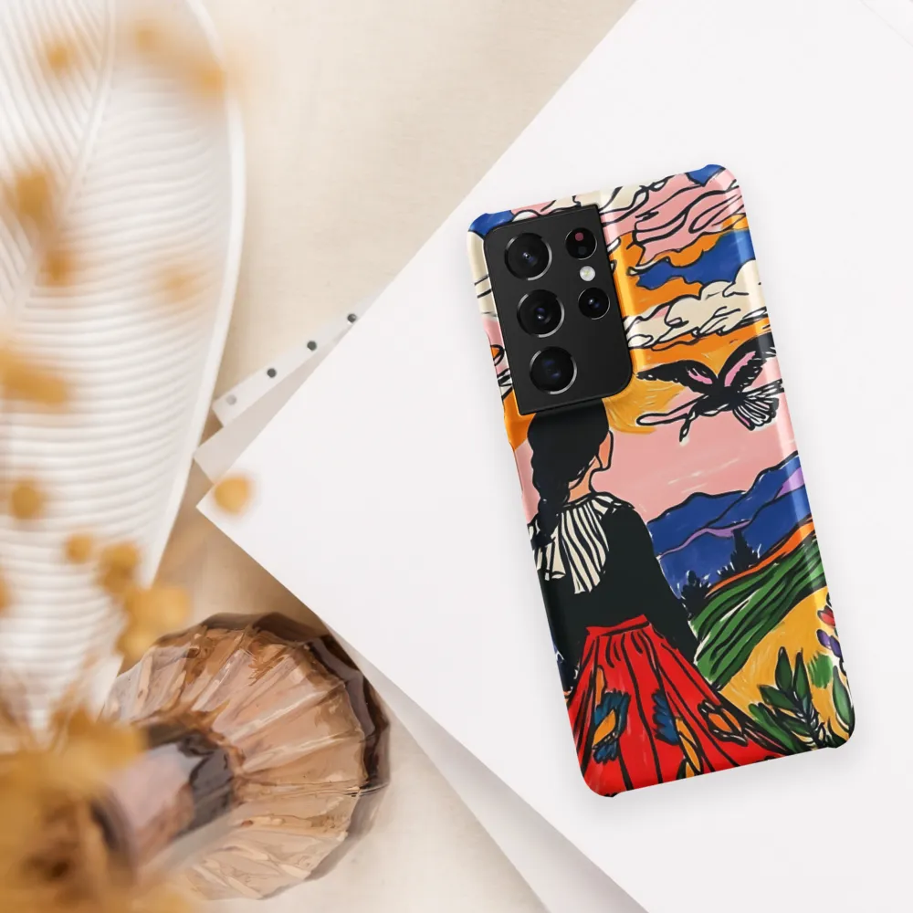 A Journey into Freedom | Phone Case |  S21 Ultra | Snap Case | Matte