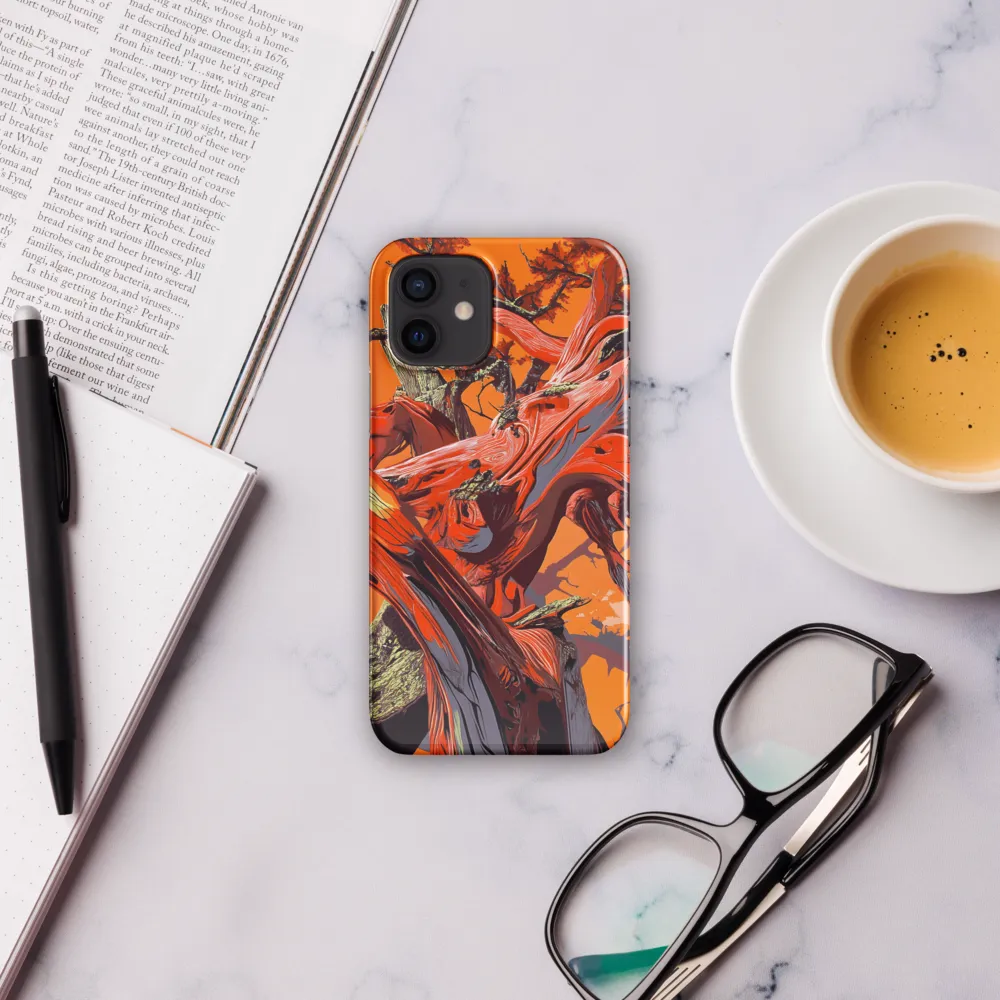 Life in Motion: An Abstract Tree | Phone Case |  12 | Snap Case | Glossy