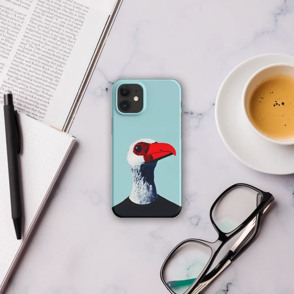 The Surreal Avian Portrait | Phone Case |  12 Mini | Snap Case | Matte