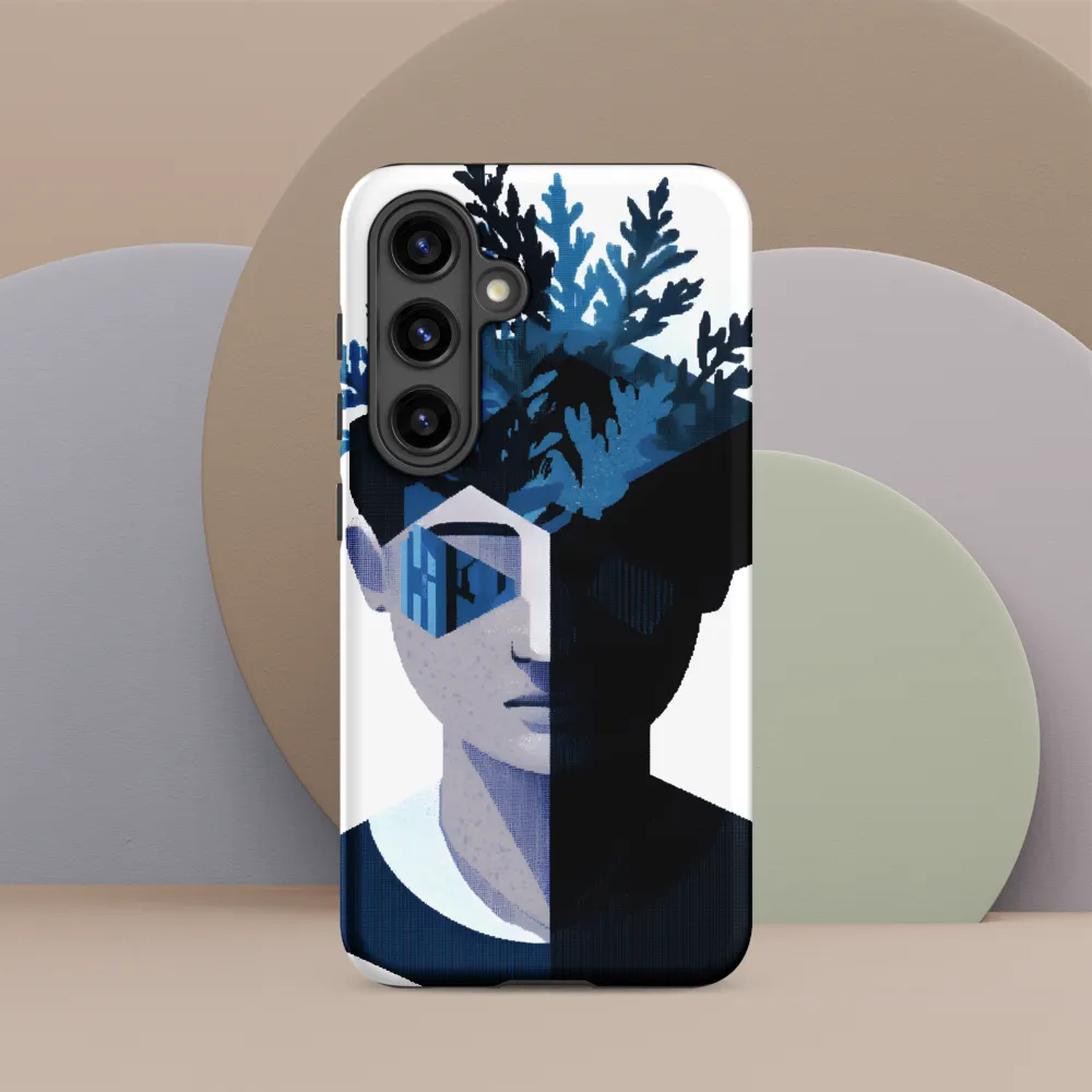 Nature's Reflection in a Surreal Portrait