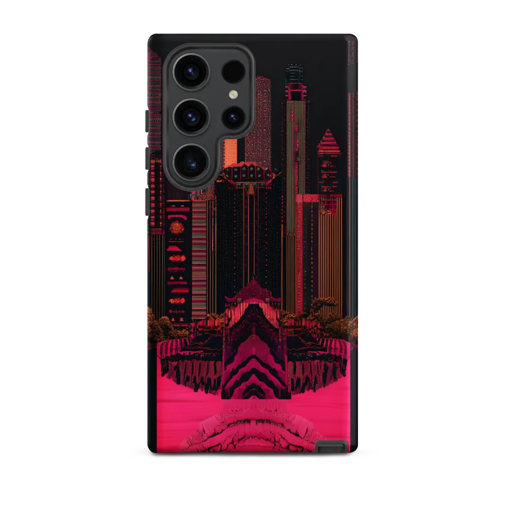 Urban Fusion: A Vibrant Dreamscape | Phone Case |  S23 Ultra | Tough Case | Matte