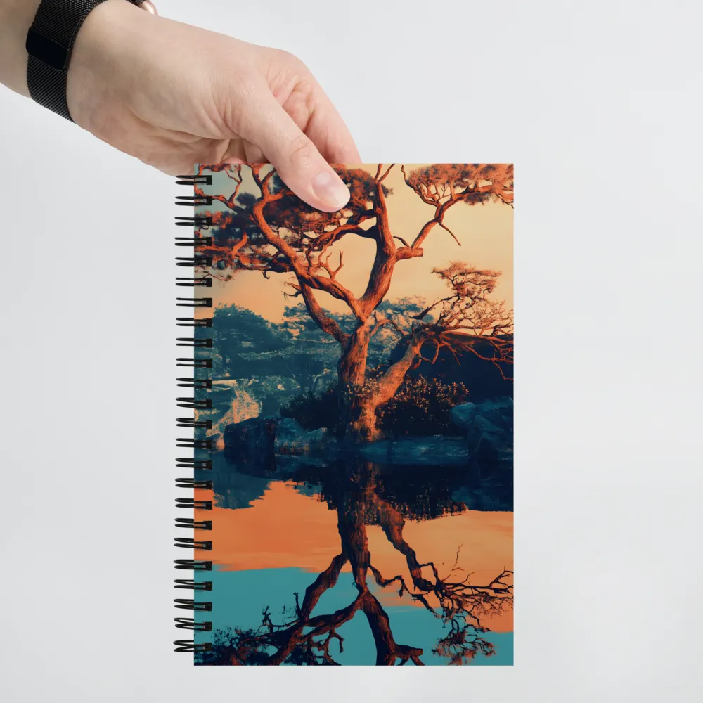 Reflections of Serenity | Spiral Notebook