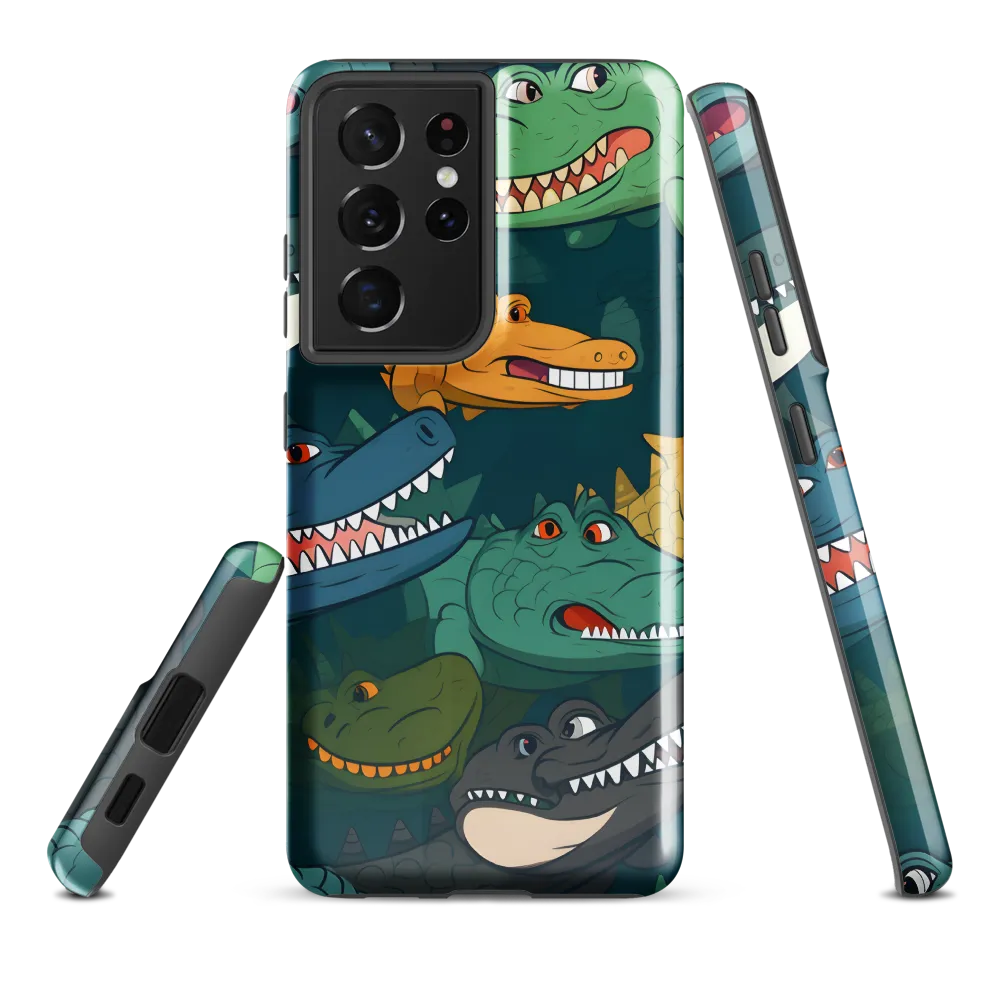 Cheerful Crocodilian Parade