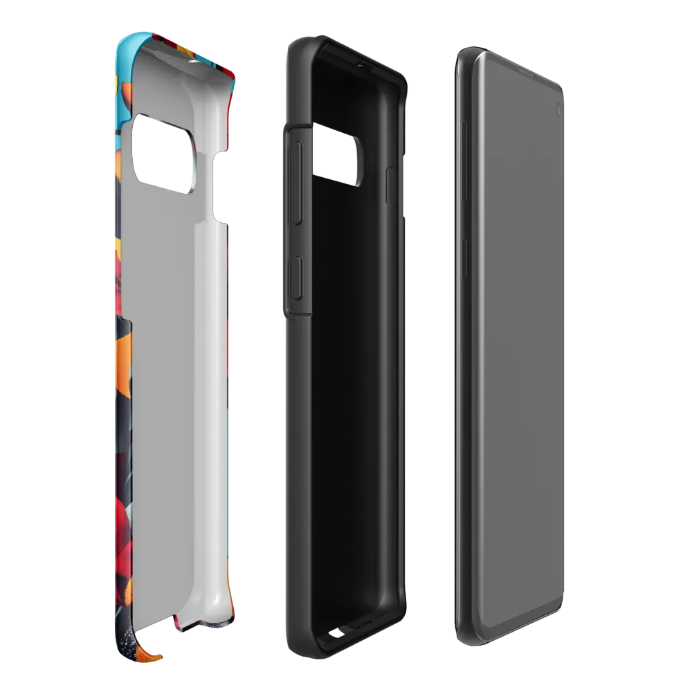 Futuristic Fusion: Nature Meets Technology | Phone Case |  S10 Plus | Tough Case | Glossy