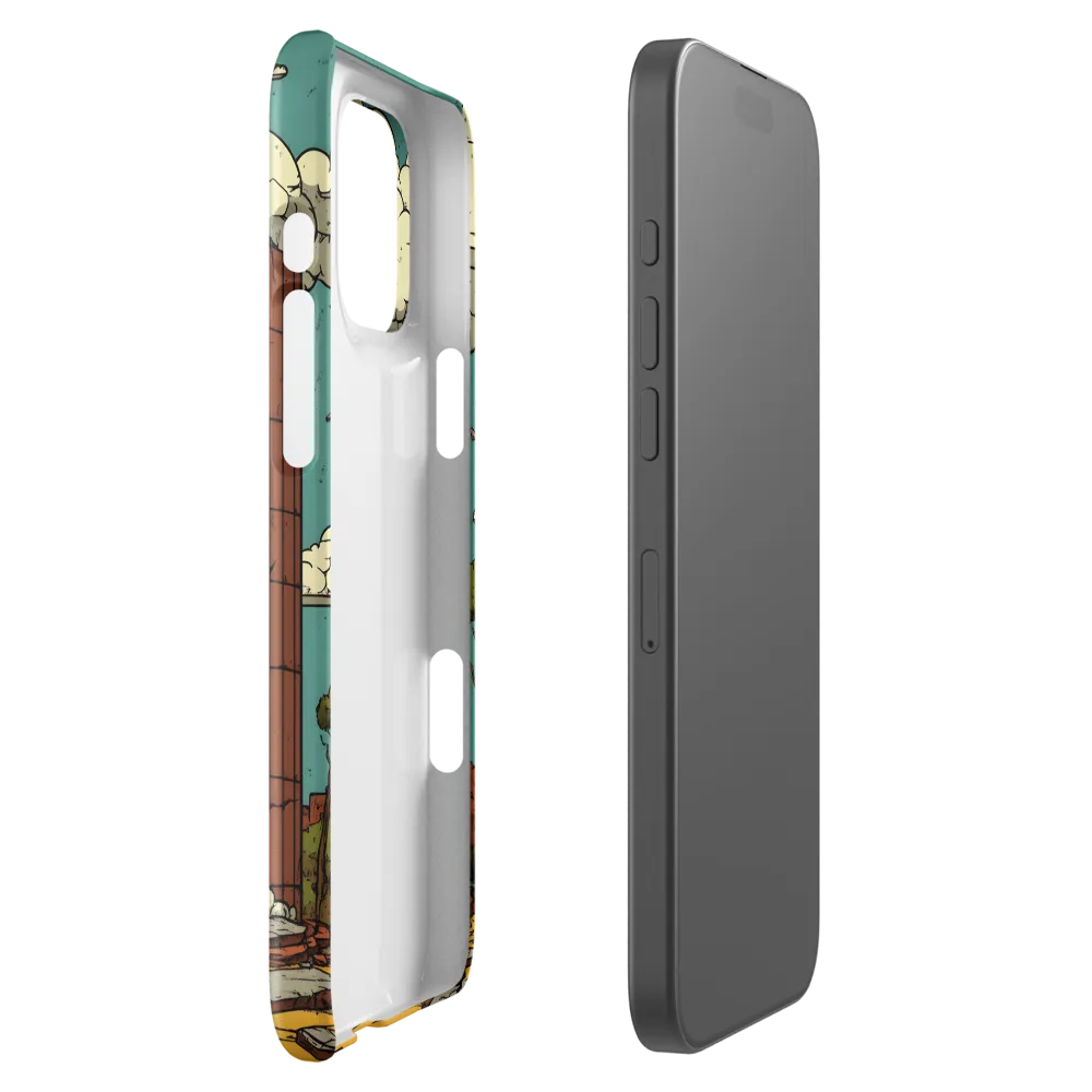 Echoes of Ruins | Phone Case |  16 Pro Max | Snap Case | Glossy