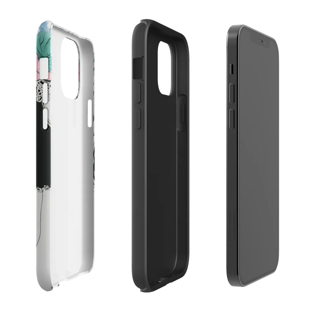 Whispers of Melancholy | Phone Case |  12 | Tough Case | Glossy