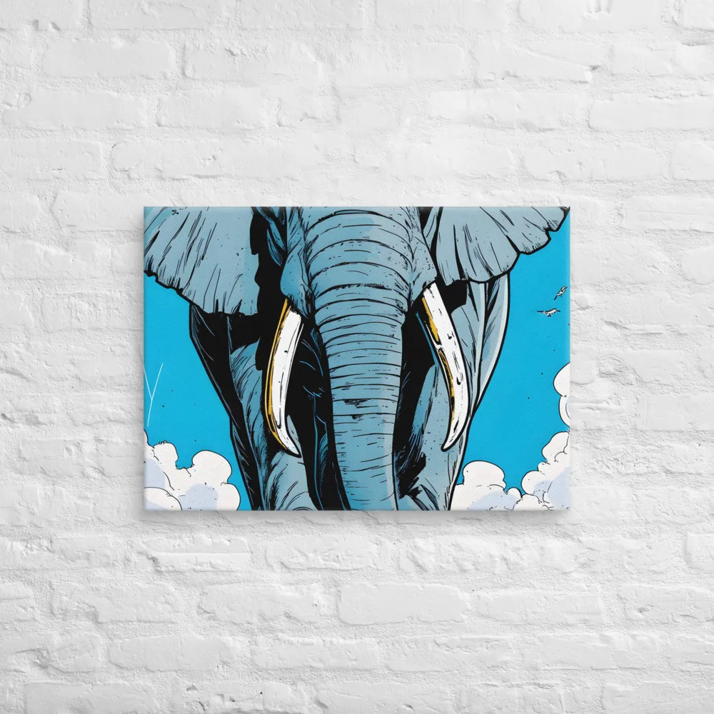 Majestic Presence: The Elephant | Canvas | 20″×28″