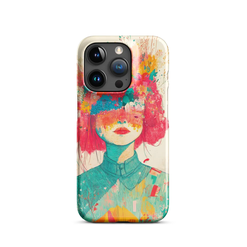 Whimsical Floral Portrait