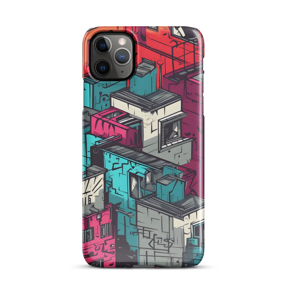 Urban Mosaic: A Vibrant Encounter | Phone Case |  11 Pro Max | Snap Case | Glossy