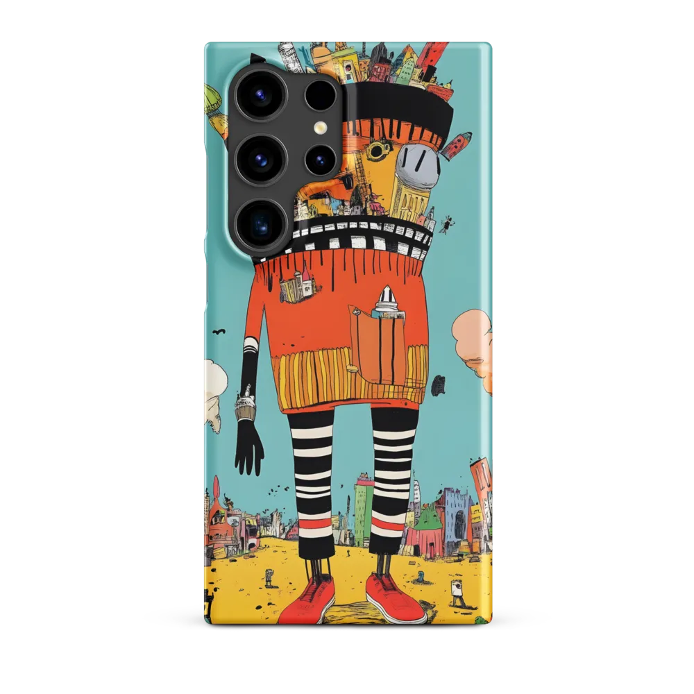 Urban Fantasia: A Whimsical Encounter | Phone Case |  S24 Ultra | Snap Case | Matte