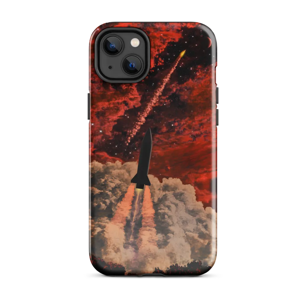 Ascent into the Cosmos | Phone Case |  14 Plus | Tough Case | Glossy
