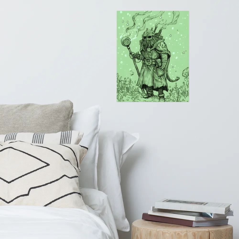 The Enigmatic Wizard | Poster | 16″×20″