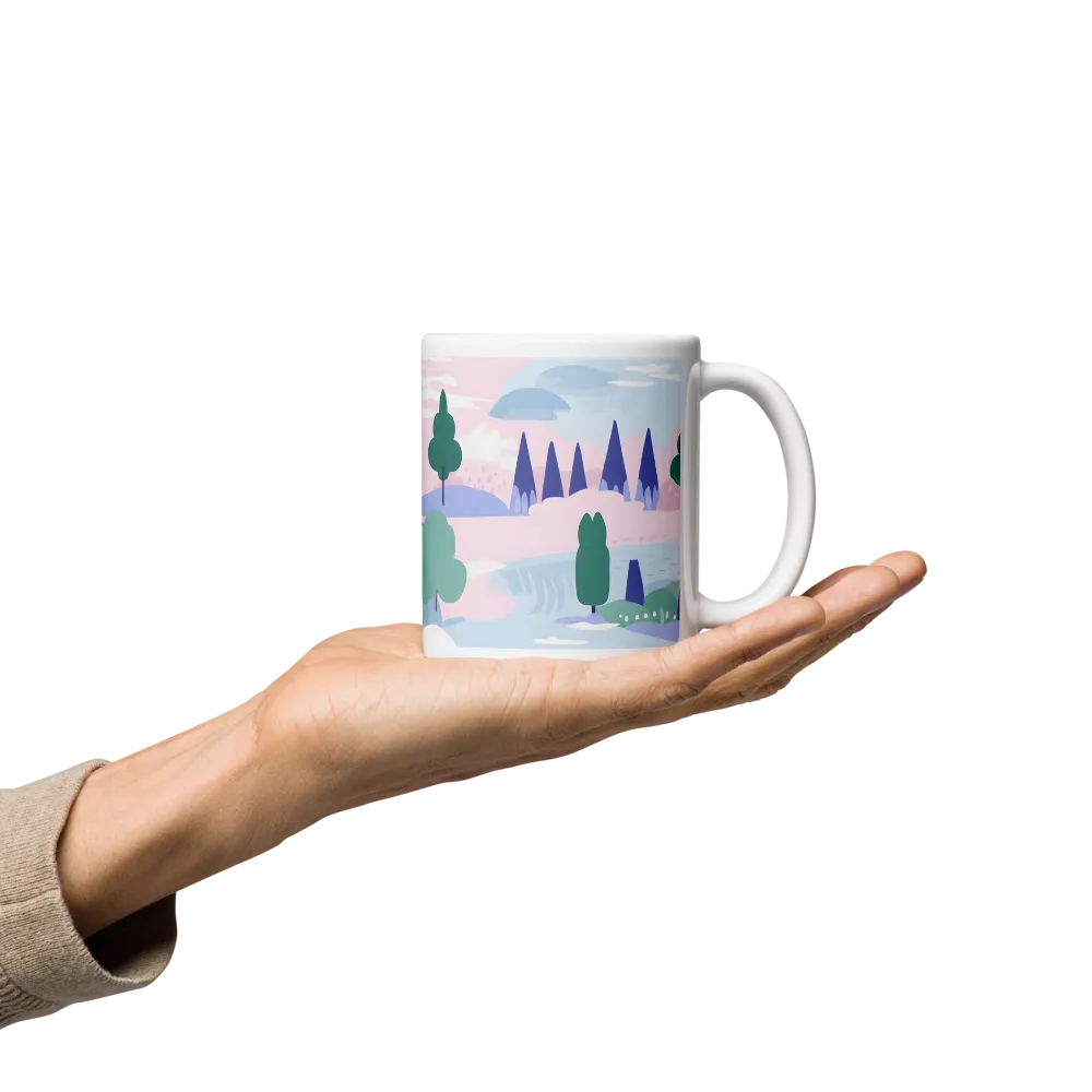 Whimsical Reflections: A Journey Through Landscapes | Mugs | Multiple Sizes & Colors