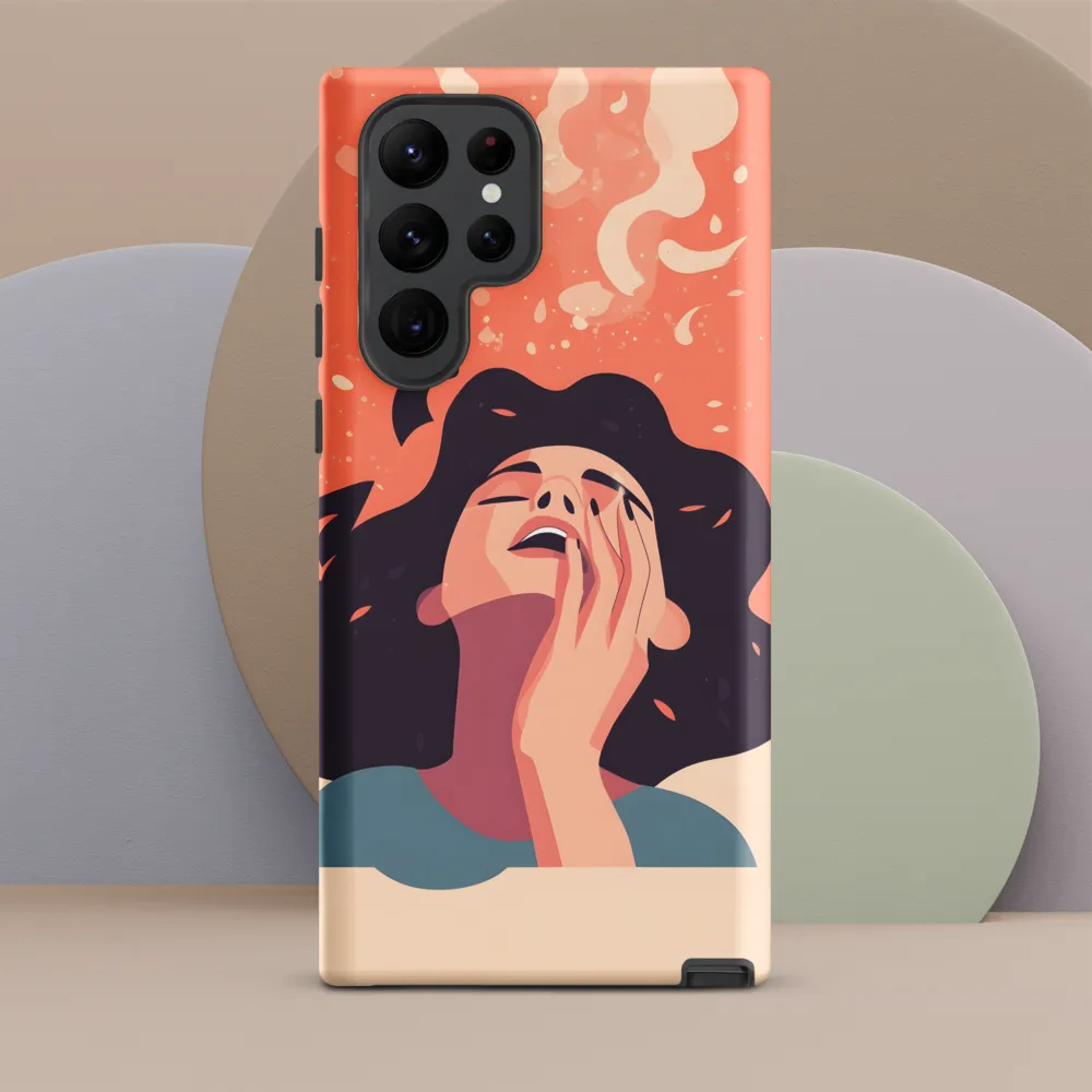 Whispers of Reflection | Phone Case |  S22 Ultra | Tough Case | Matte