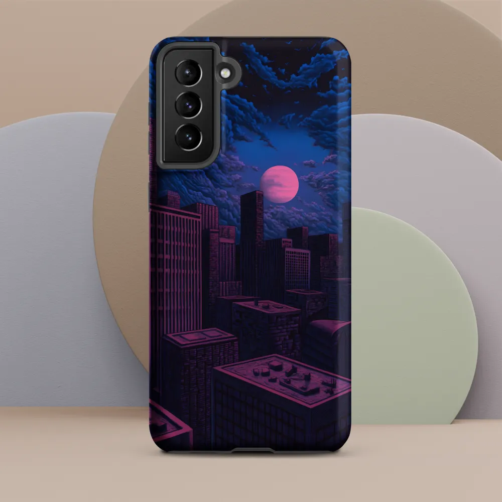 Moonlit Urban Dreams | Phone Case |  S21 Plus | Tough Case | Matte
