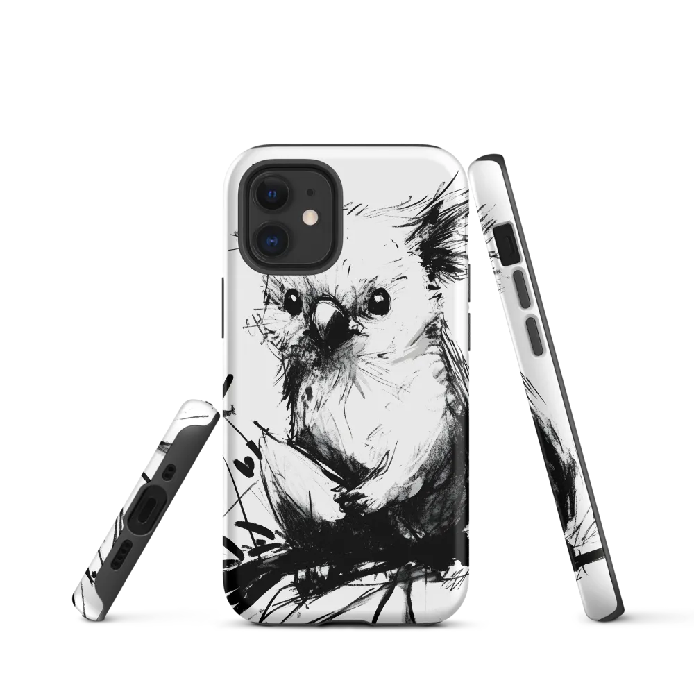 Whimsical Koala in Ink