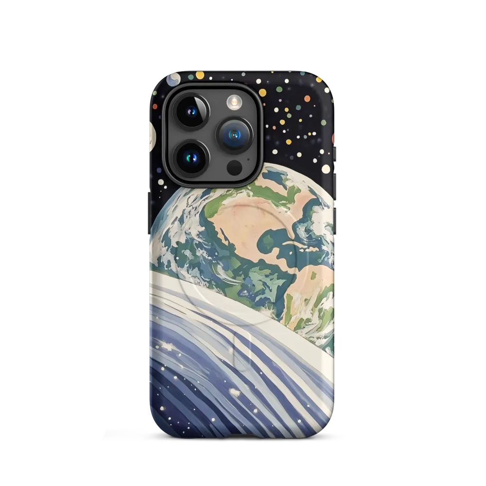 Celestial View: A Surreal Journey Through Space