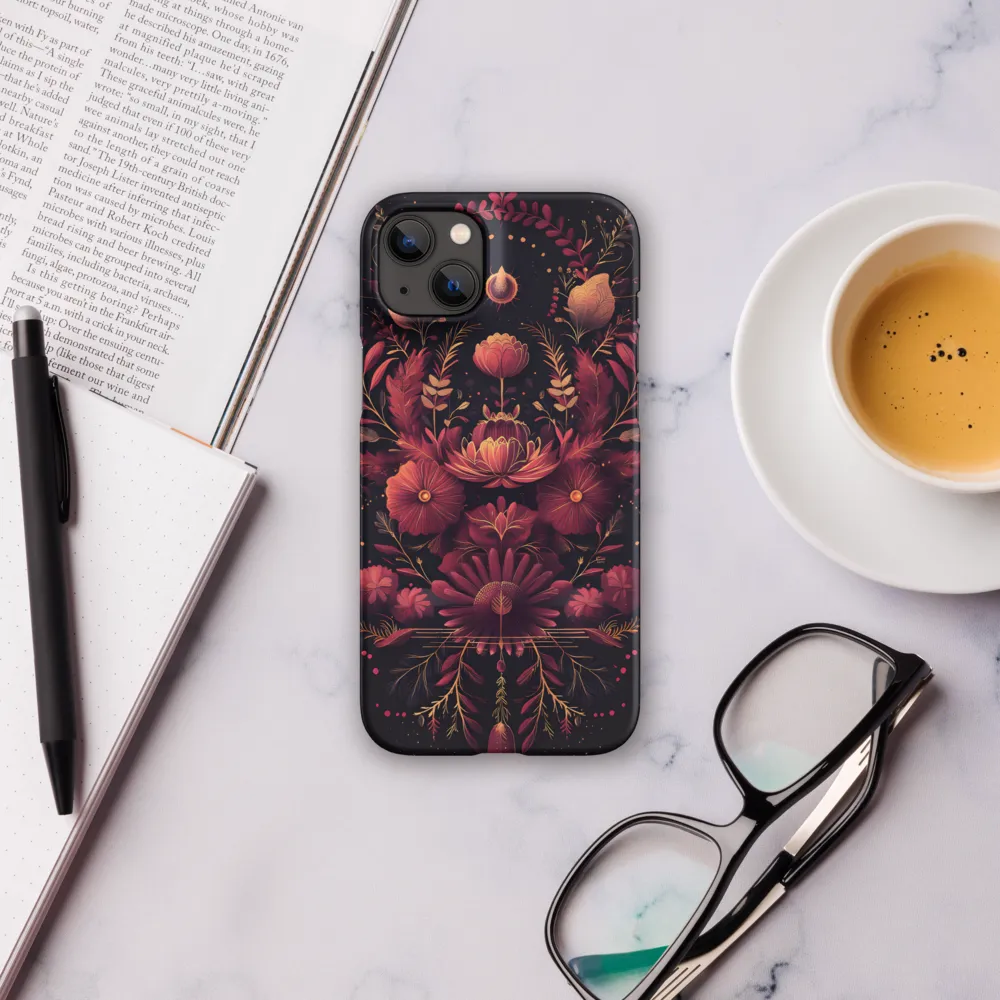 Elegance in Bloom | Phone Case |  14 Plus | Snap Case | Matte