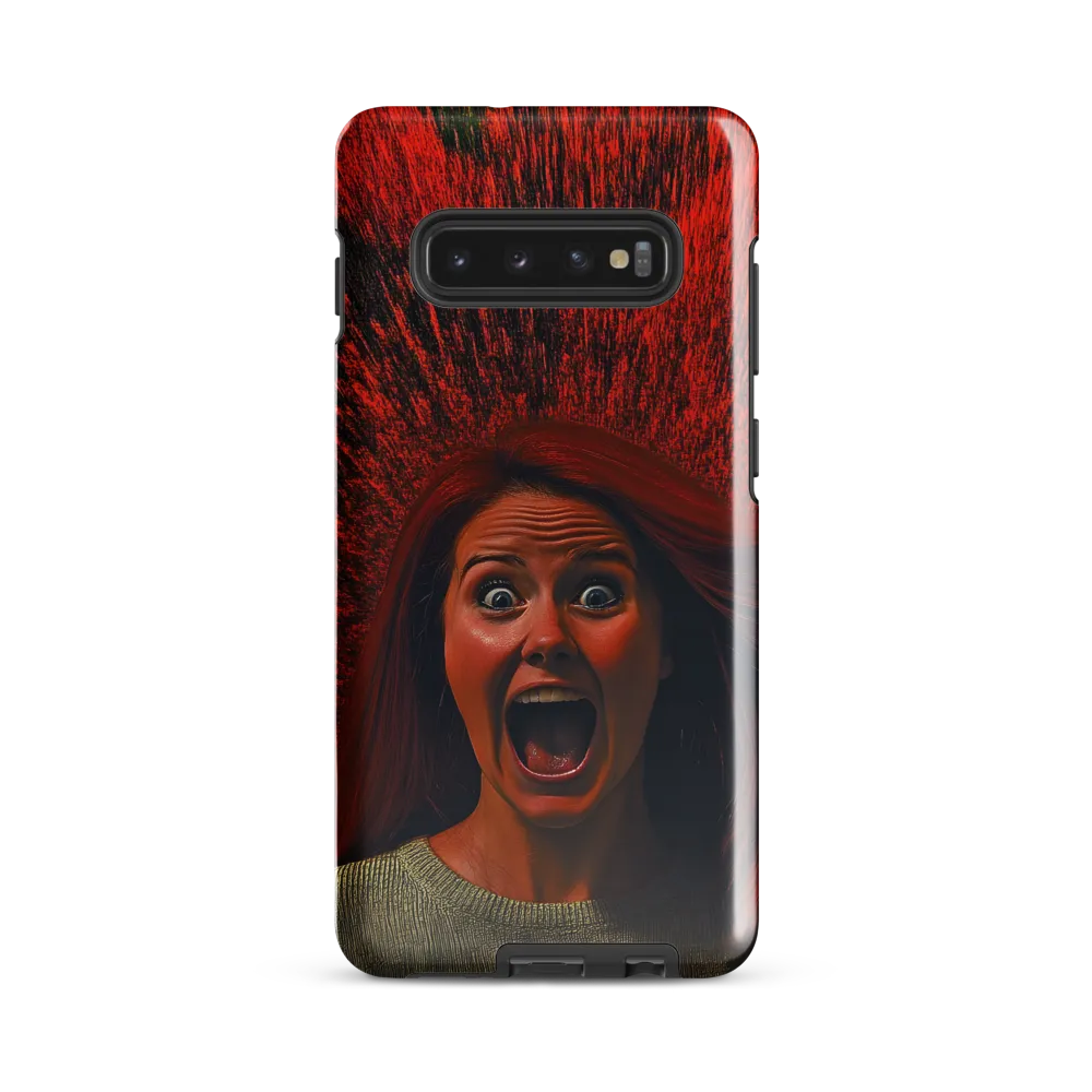 Eruption of Emotion | Phone Case |  S10 Plus | Tough Case | Glossy