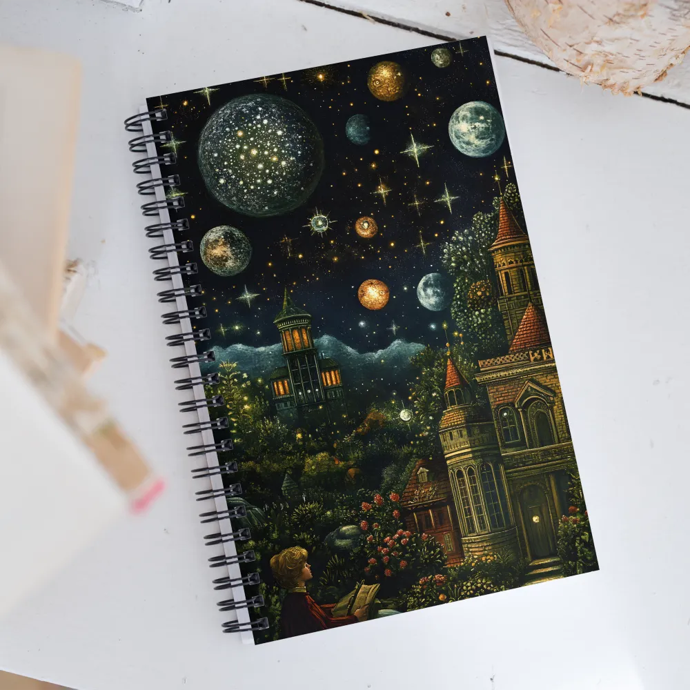 Beyond the Stars: A Journey of Wonder | Spiral Notebook