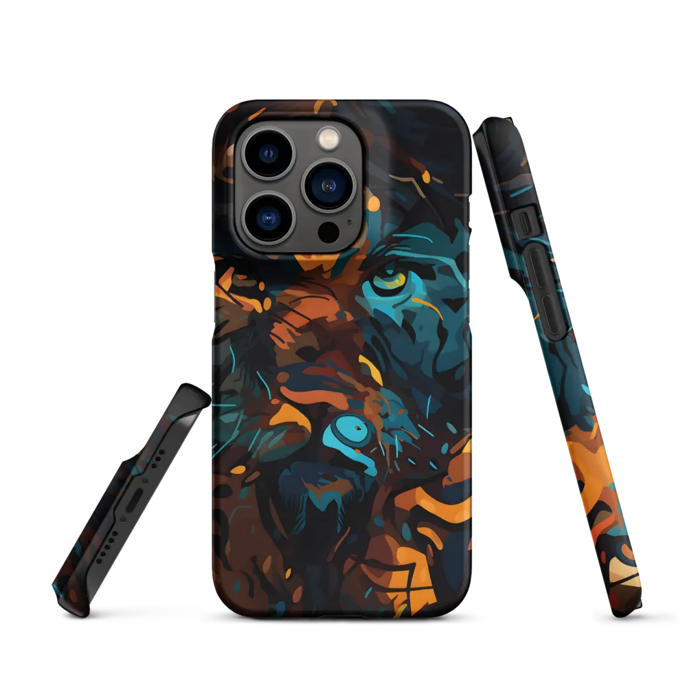 Tropical Enigma: A Wildlife Quartet | Phone Case |  14 Pro | Snap Case | Matte
