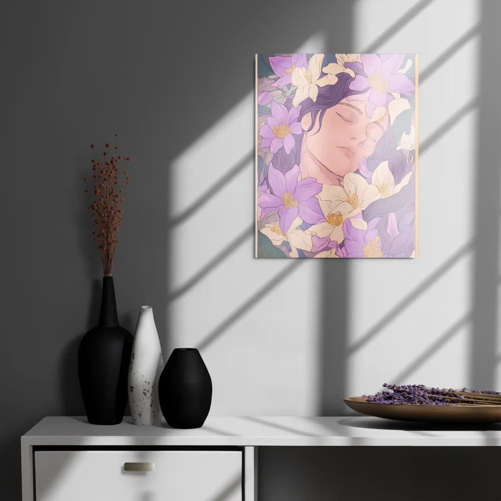 Harmony in Bloom | Metal Print | 16″×20″