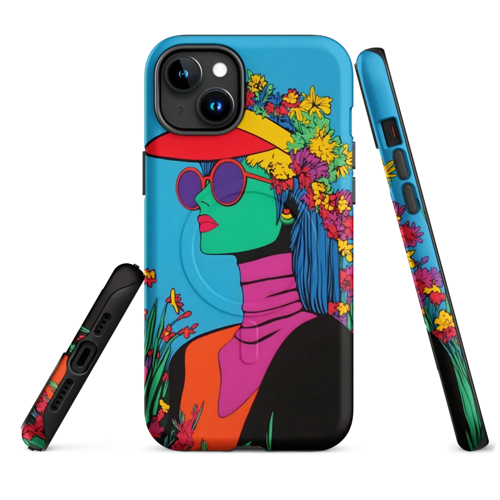 Botanical Elegance | Phone Case |  15 Plus | MagSafe® Tough Case | Matte