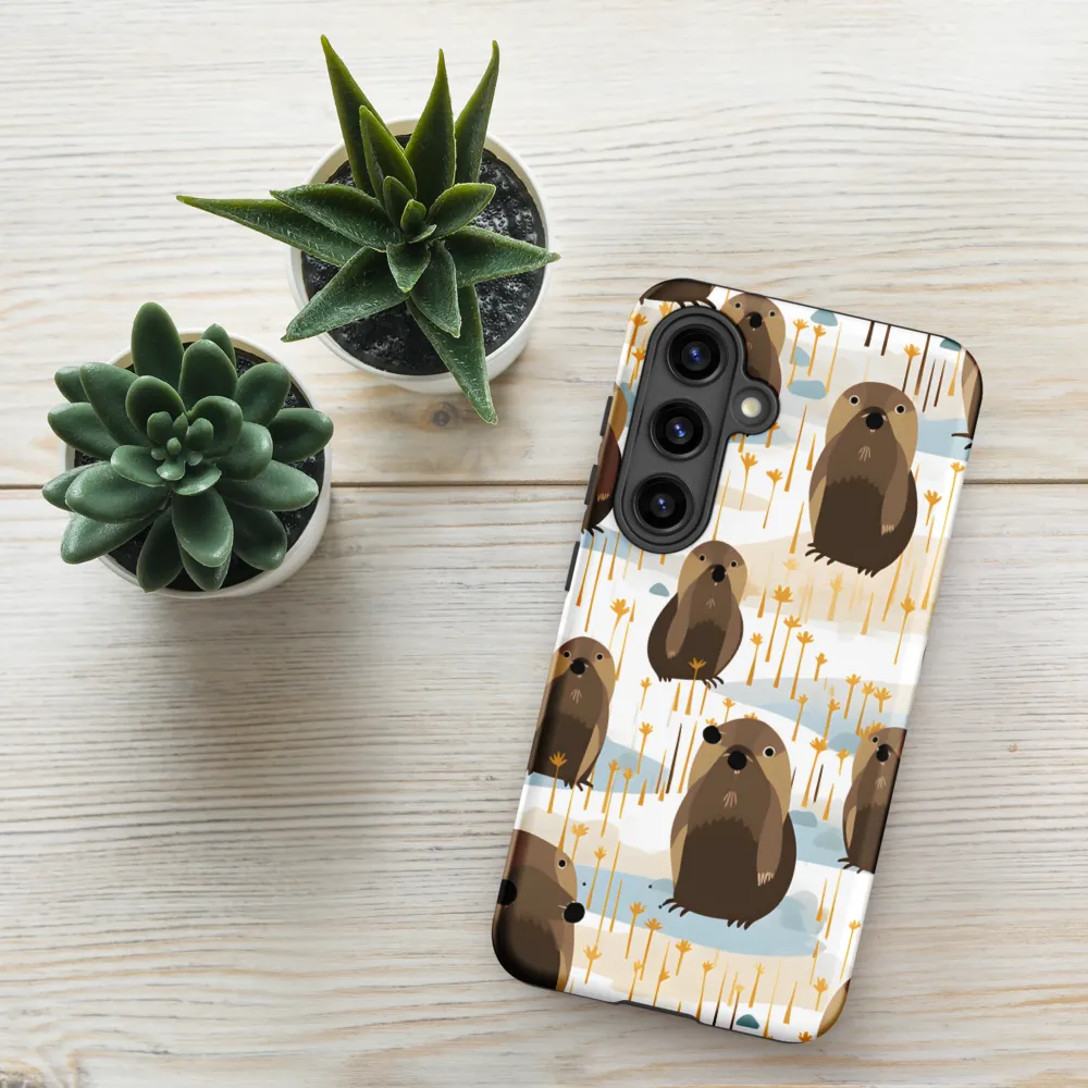 Whimsical Waters: A Celebration of Otters and Seals
