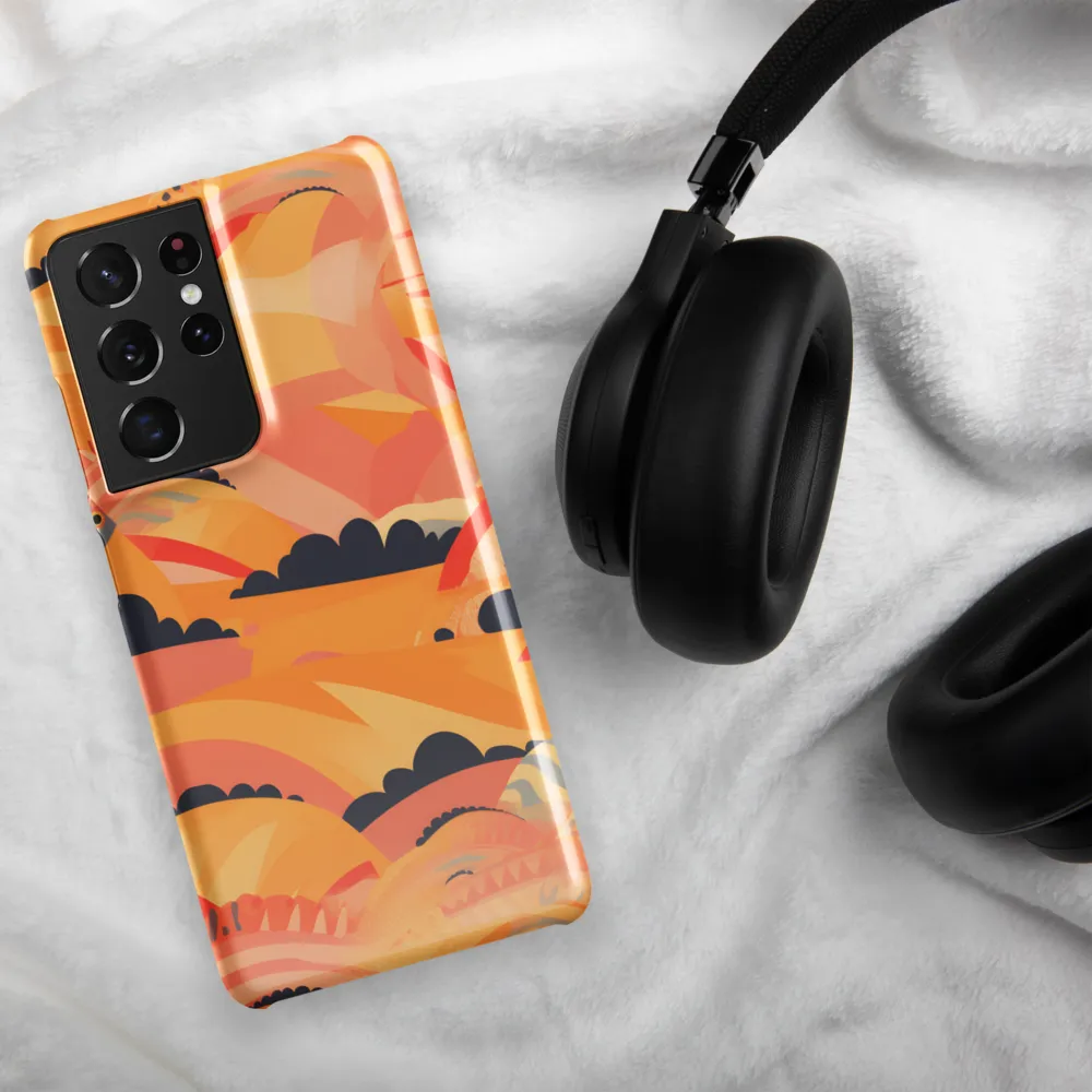 Whispers of the Abstract Horizon | Phone Case |  S21 Ultra | Snap Case | Glossy