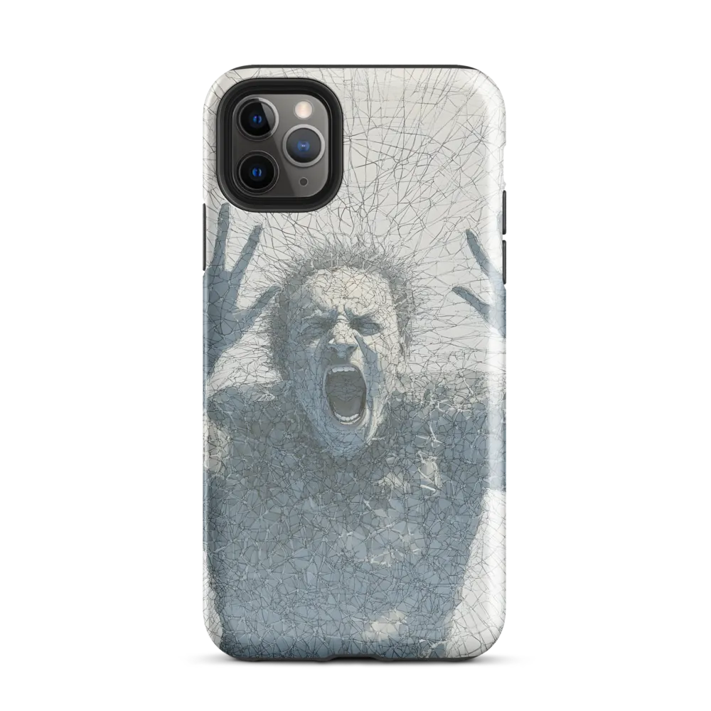 Breaking Free: An Expression of Anguish | Phone Case |  11 Pro Max | Tough Case | Glossy