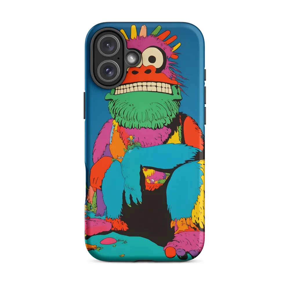 Whimsical Giant: A Playful Monster Encounter