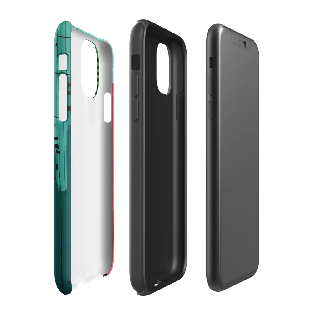 Urban Symphony in Turquoise | Phone Case |  11 | Tough Case | Matte